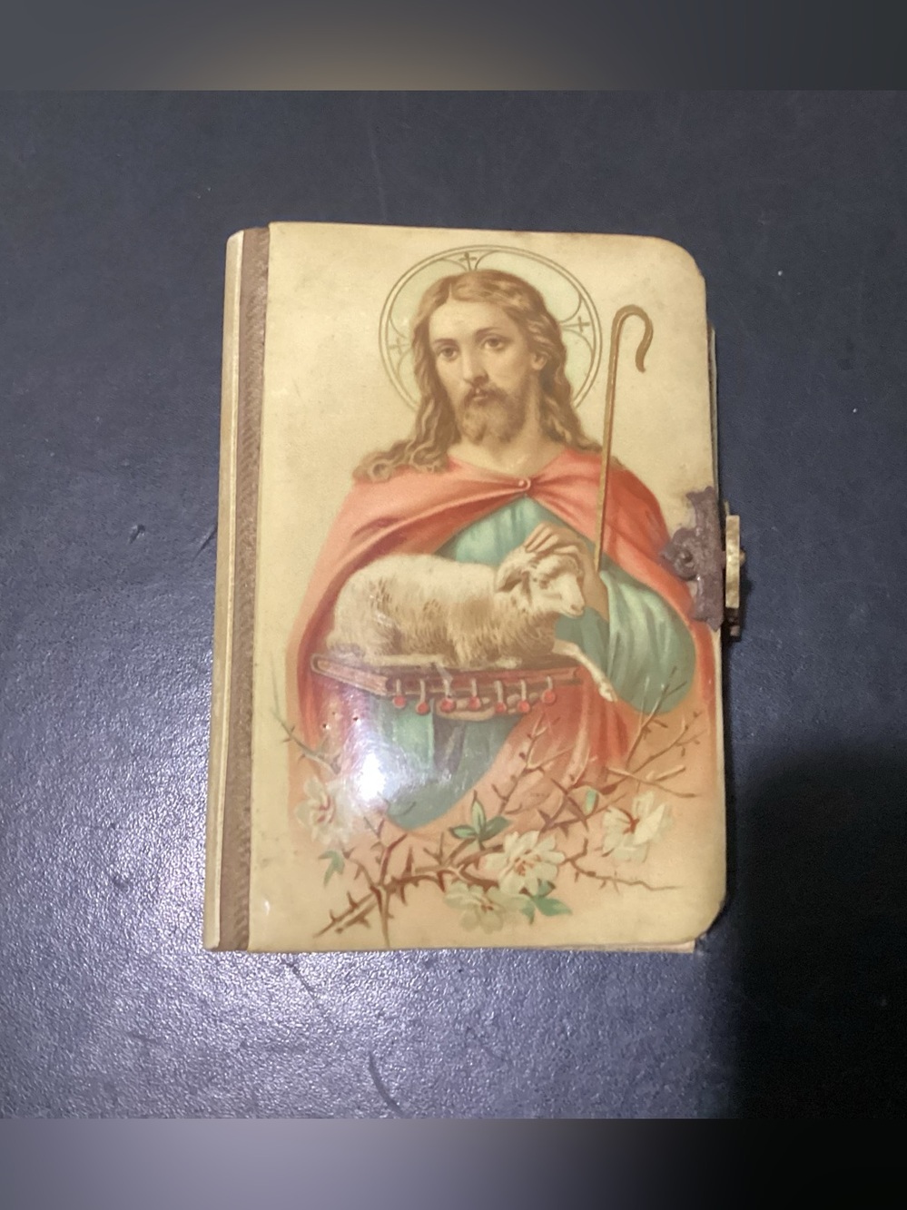 Antique Catholic Prayer book 1890s-1920.  This book 1907.  Celluloid cover.
